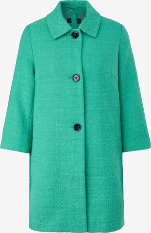 COMMA Between-Seasons Coat in Green: front