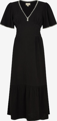 RAFFYA Kleid 'Delilah' in Schwarz: Vorderseite