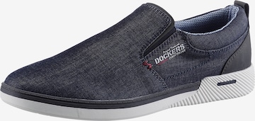 Dockers by Gerli Slip-Ons in Blue: front