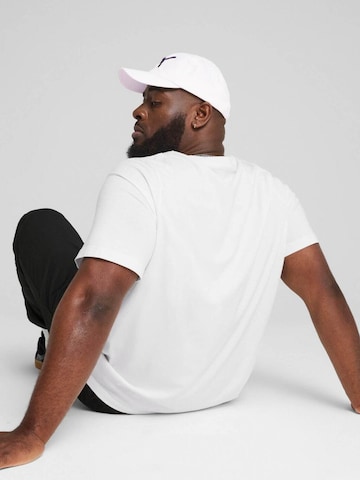 PUMA Shirt 'Puma ESS Small Logo Tee'‌‌‌‌‌‌ in Weiß: Vorderseite
