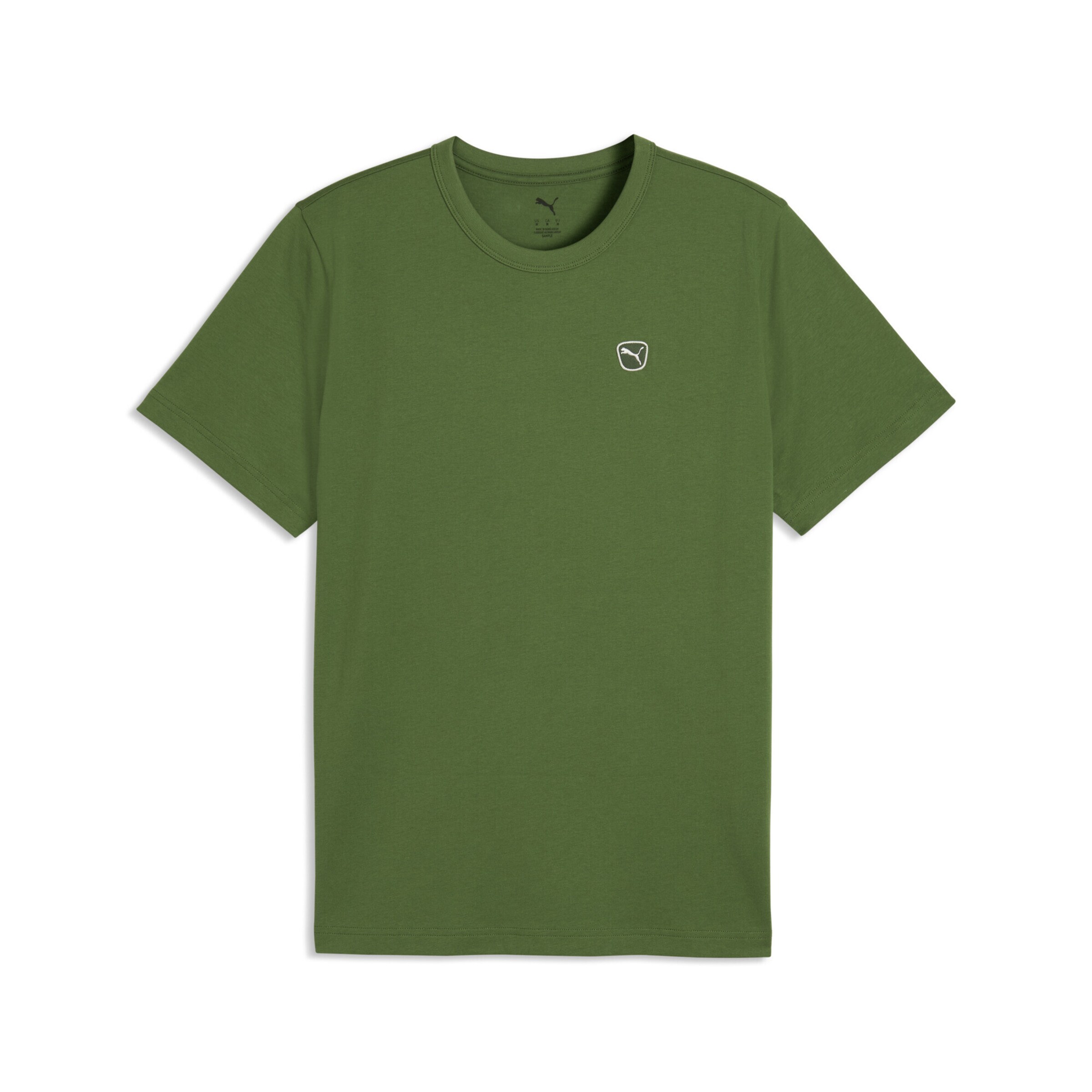 PUMA Shirt 'Ess' in Green: front