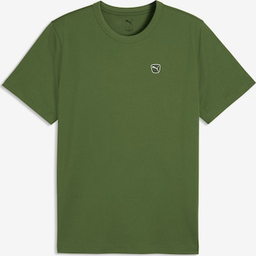 PUMA Shirt 'Ess' in Green: front