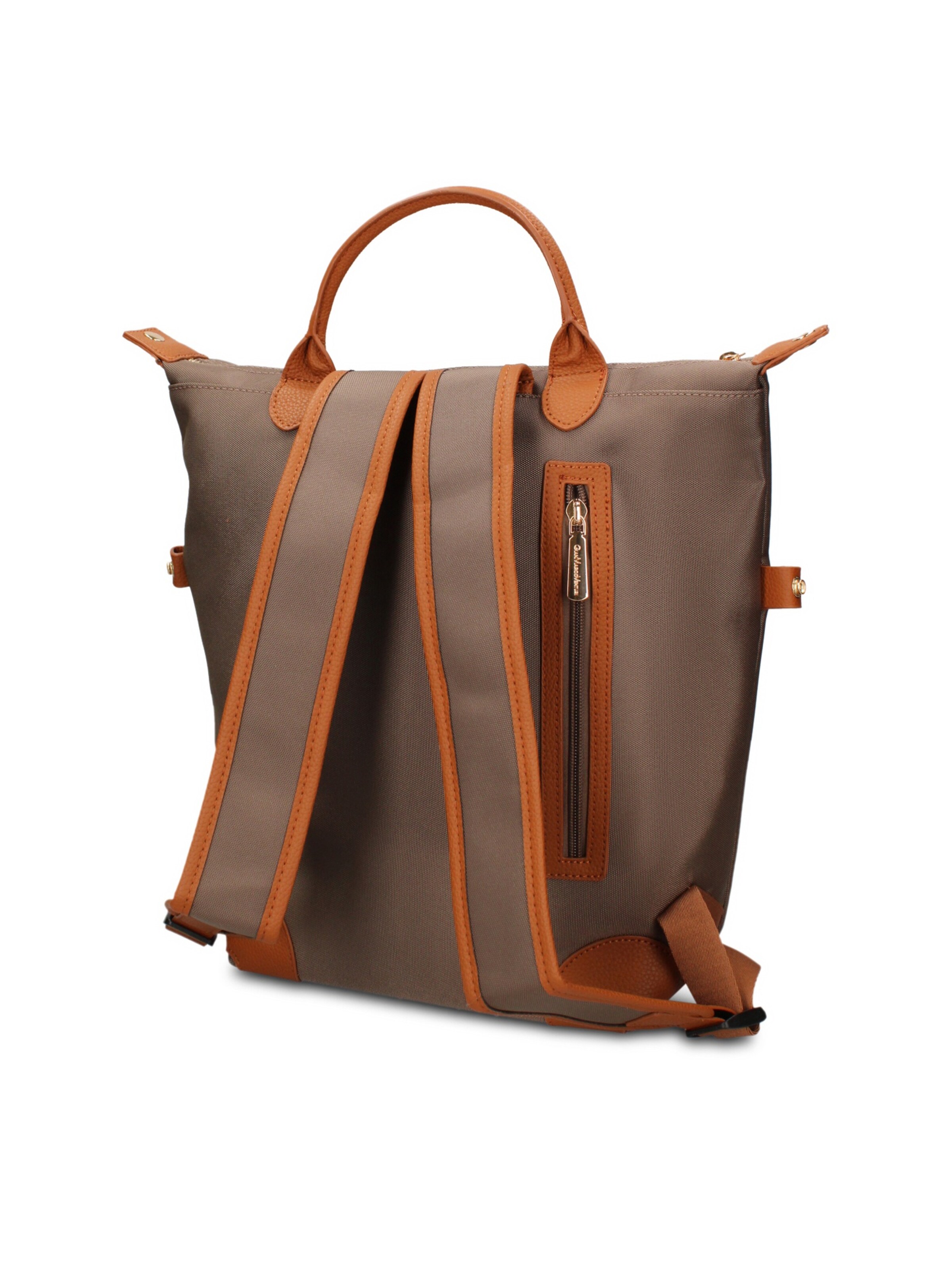 Zaino 'Zaino Novara Elite Gianmarco Venturi - Pelle Vegana 100% PU' di GianMarco Venturi in verde