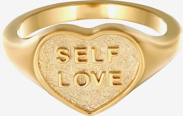 Bague 'Self Love' ELLI en or : devant