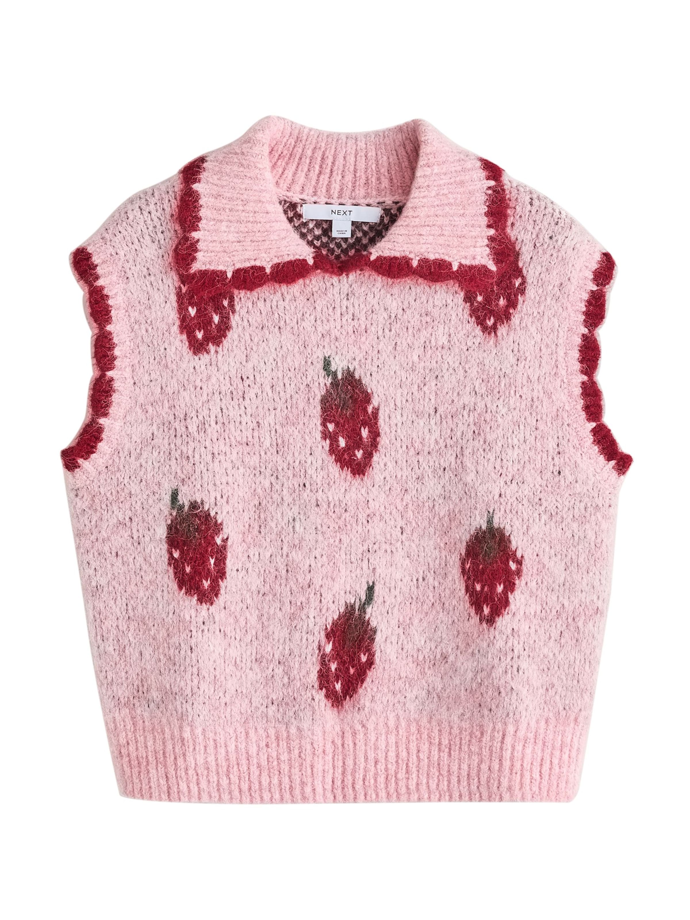 Next Sweater in Pink: front