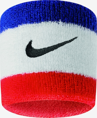 NIKE Sweatband in Sapphire / Neon red / White, Item view