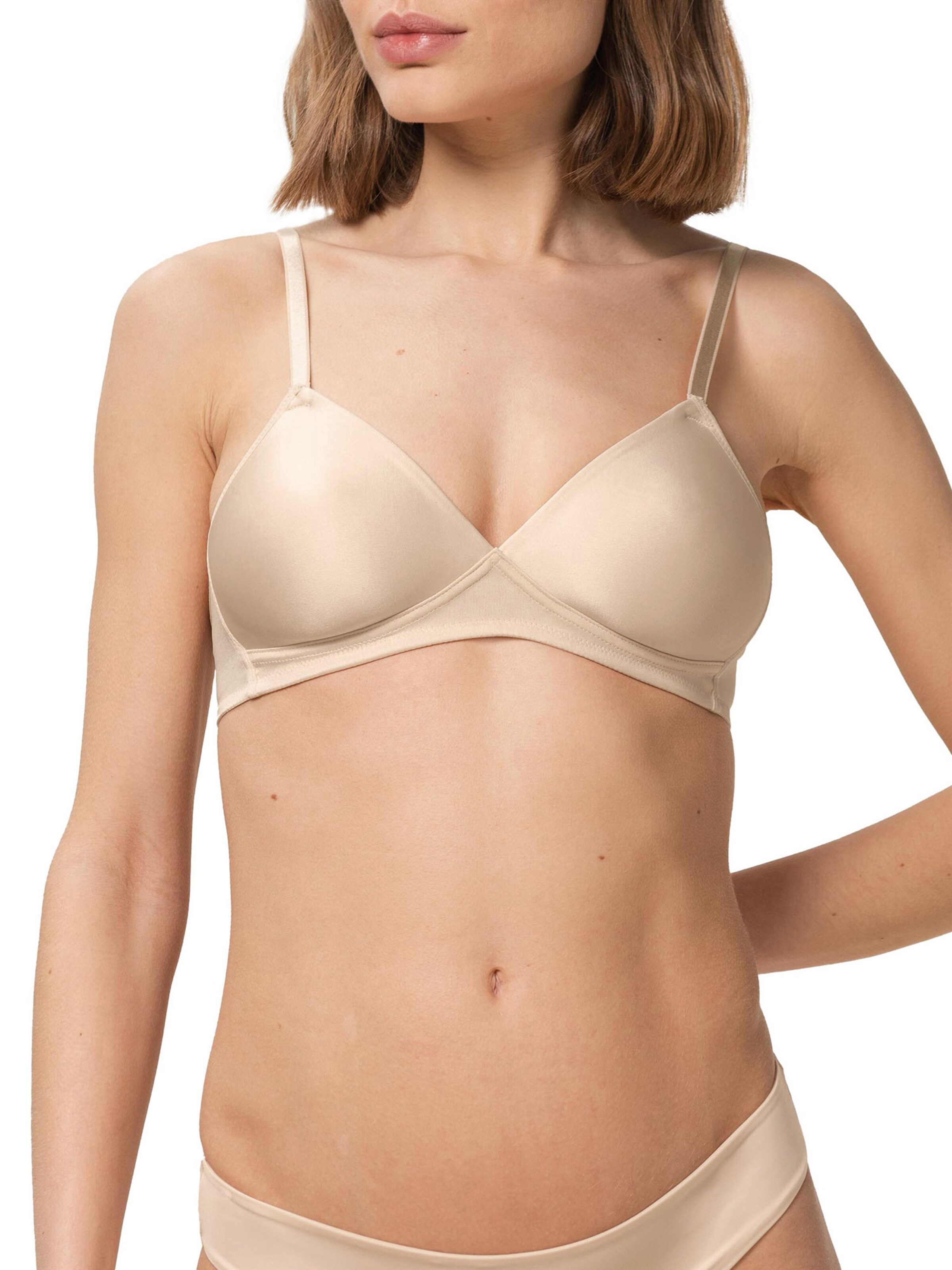 TRIUMPH T-shirt BH ' Soft Sensation ' in Beige
