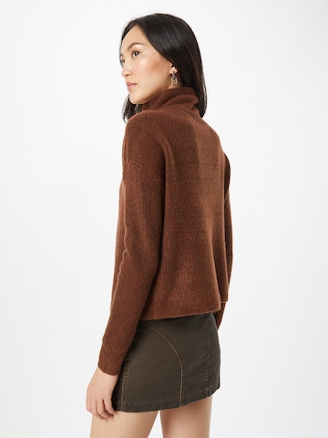 Pull-over 'New Alice' Noisy may en marron