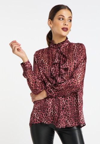 faina Blouse in Red: front