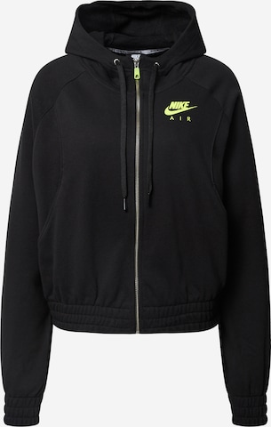 Nike Sportswear Bluza rozpinana w kolorze czarny: przód