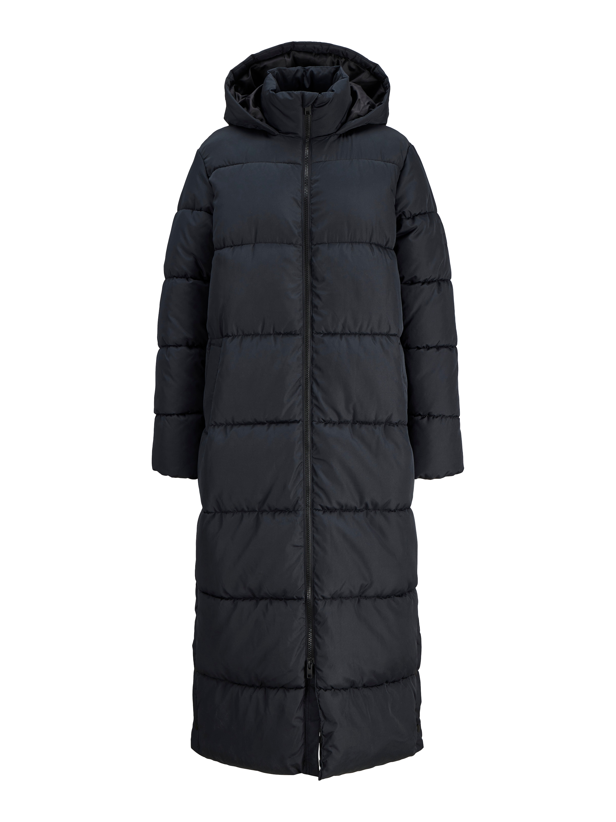 Manteau d’hiver 'JREBWALLY' JJ Rebel en noir : devant