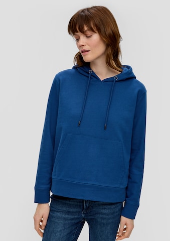 s.Oliver - Sweatshirt em azul: frente