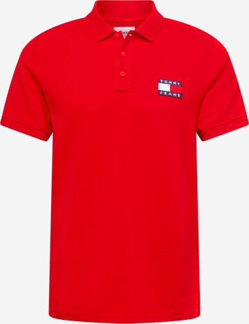 Tommy Jeans Shirt in Rood: voorkant