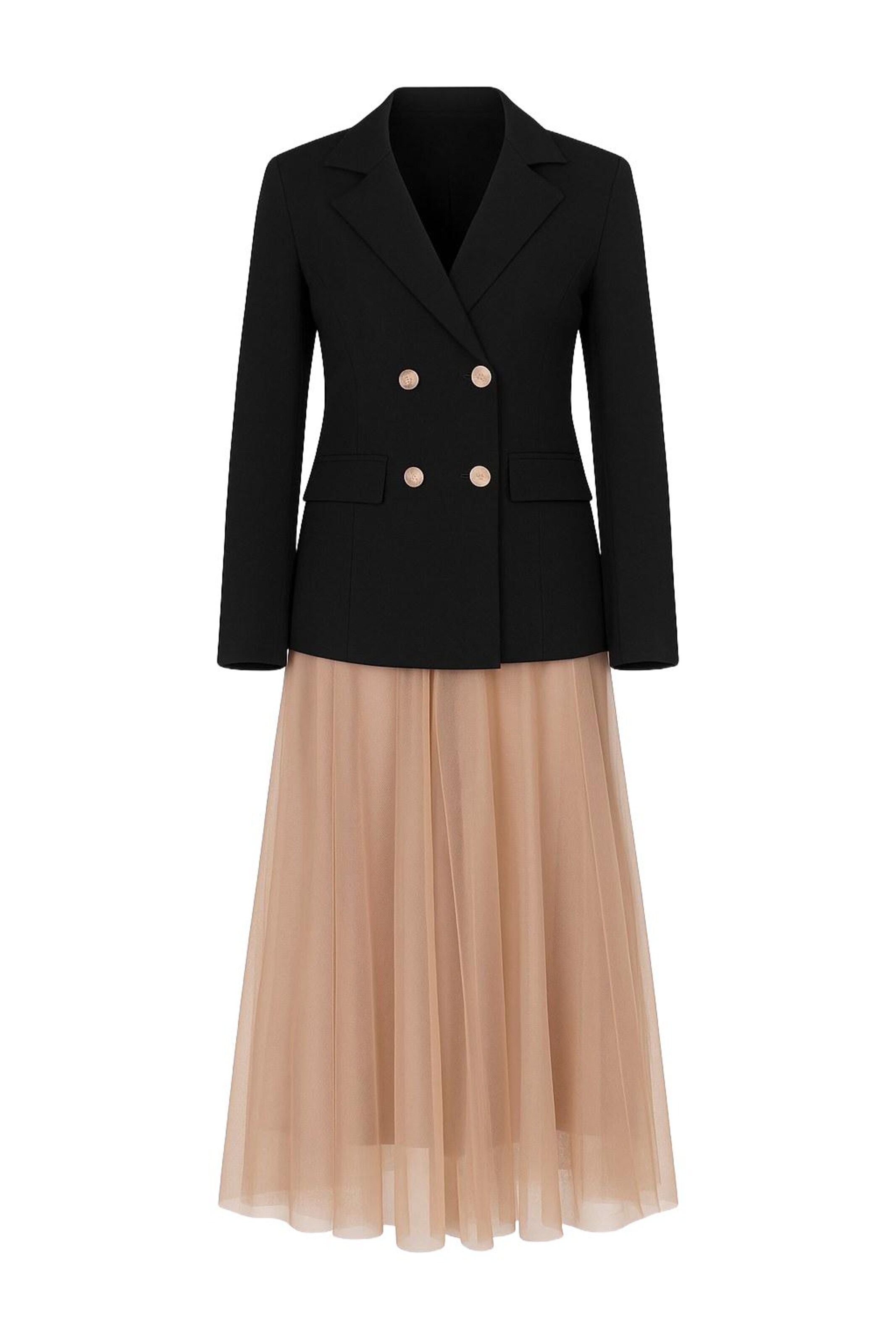 MODAMIHRAM Kostuum in Zwart: voorkant