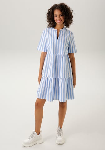 Aniston CASUAL Summer Dress in Blue