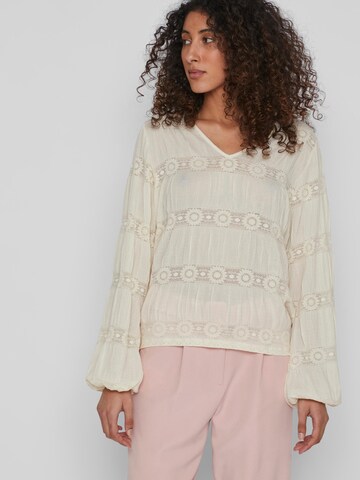 VILA Bluse 'Lea' i beige