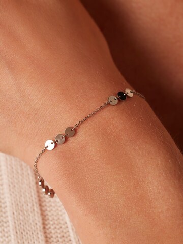Lucardi Bracelet 'Essentials' in Silver: front