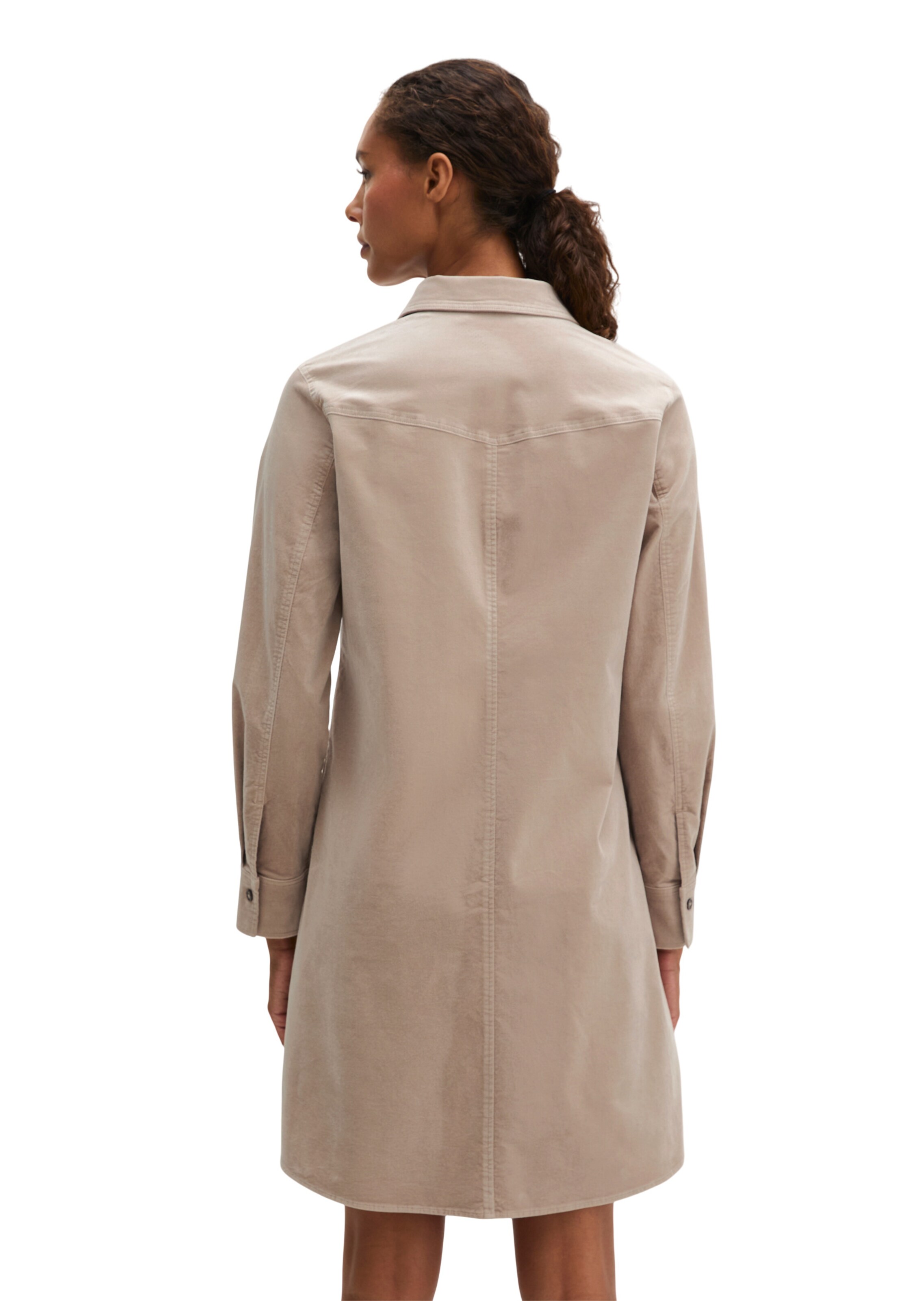 Robe Marc O'Polo en beige : derrière