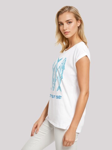 F4NT4STIC Shirt 'Salty But Sweet' in Wit