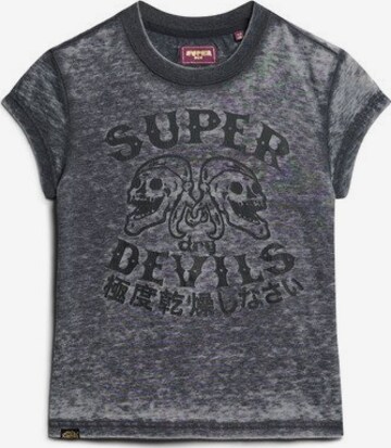 Superdry T-Shirt in Grau: predná strana