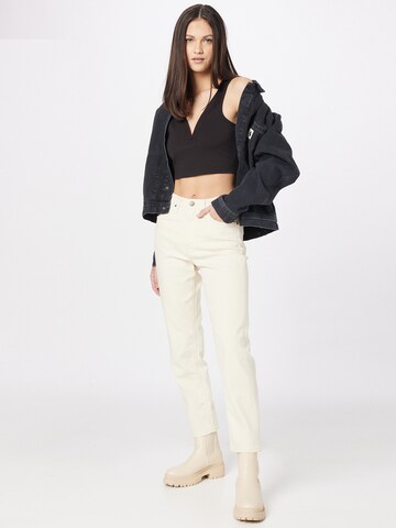 Coupe slim Jean 'Carol' Lee en beige