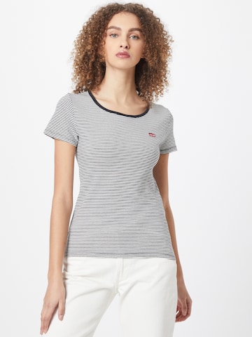 melns LEVI'S ® T-Krekls '2Pack Crewneck Tee': no priekšpuses