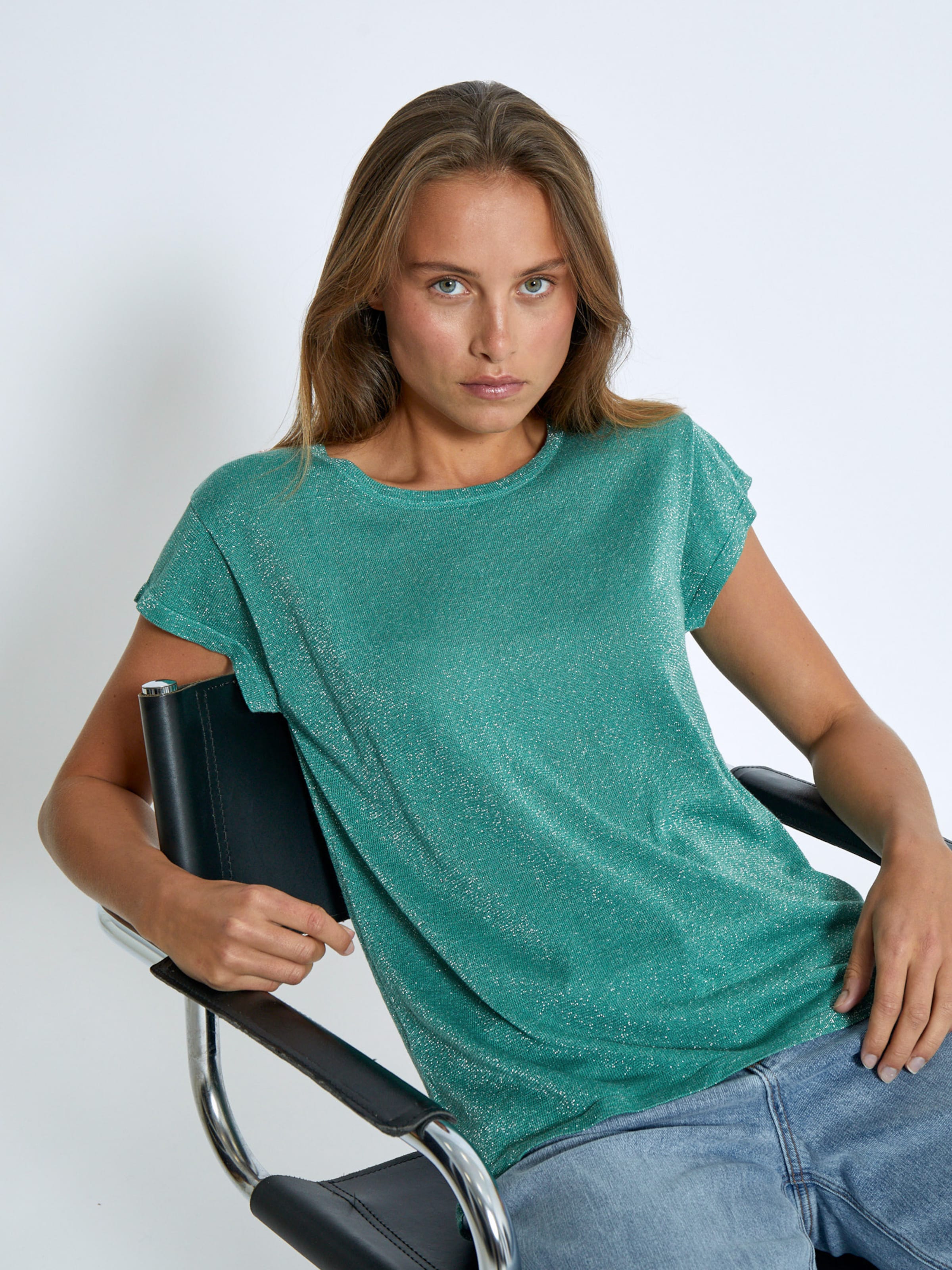 minus Pullover 'Carlina' in Grün