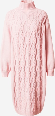 Monki Knitted dress in Pink: front