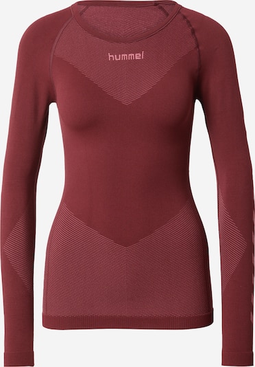 Hummel Funkcionalna majica | roza / merlot barva, Prikaz izdelka