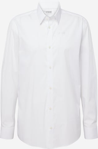 DRYKORN - Regular Fit Camisa clássica 'LUTO' em branco: frente