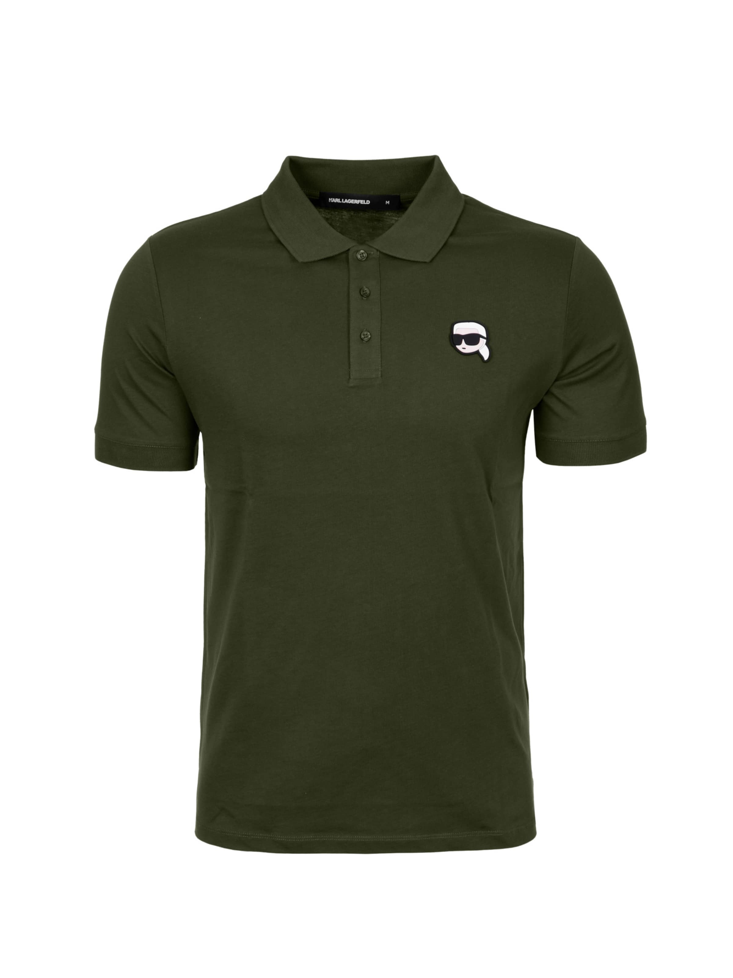 Karl Lagerfeld Shirt in Green: front
