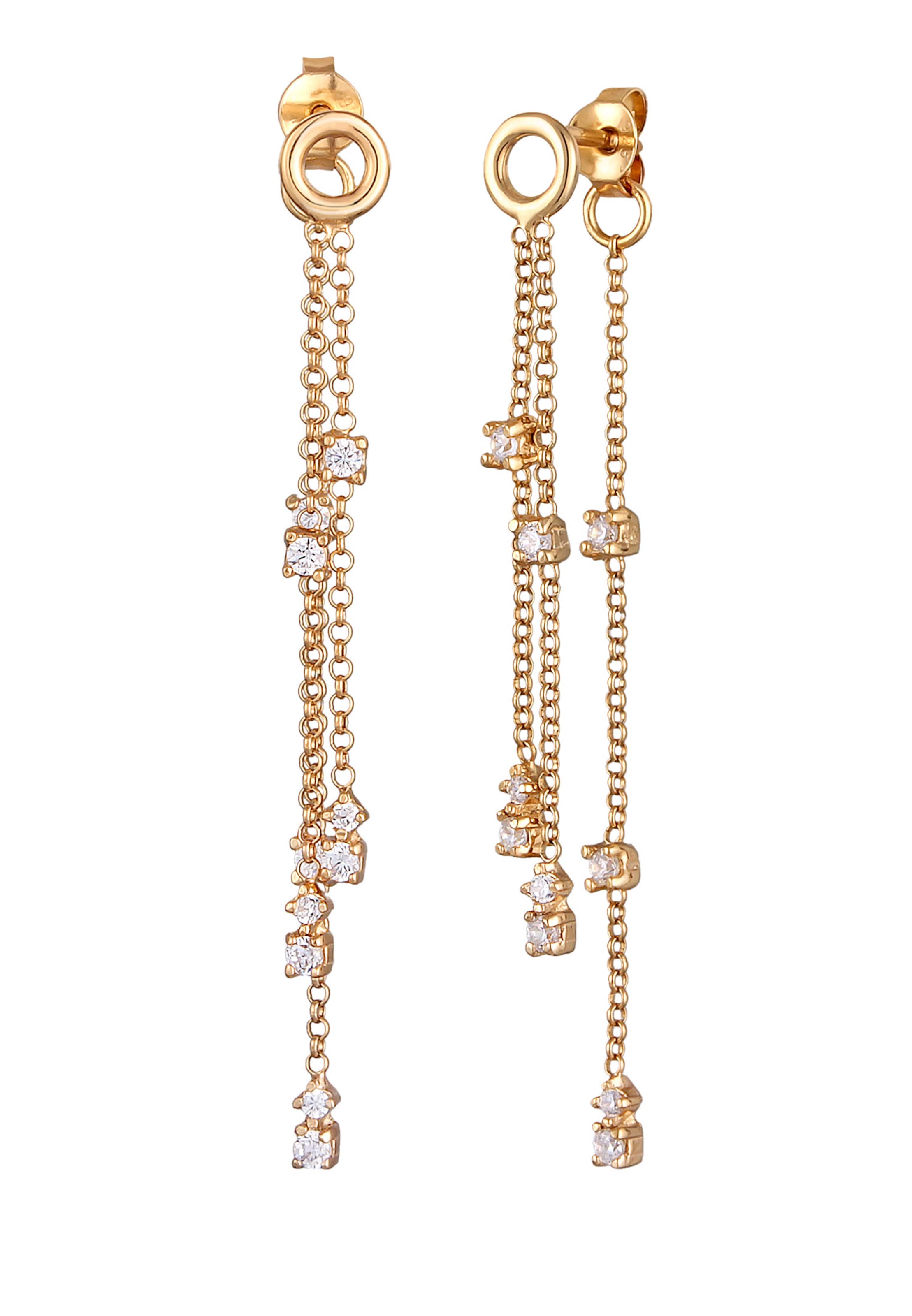 ELLI Oorbellen in Goud: voorkant