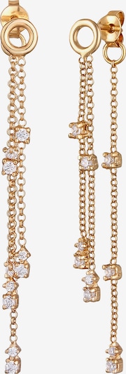 ELLI Earrings in Gold / Transparent, Item view