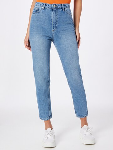 Coupe slim Jean Trendyol en bleu : devant