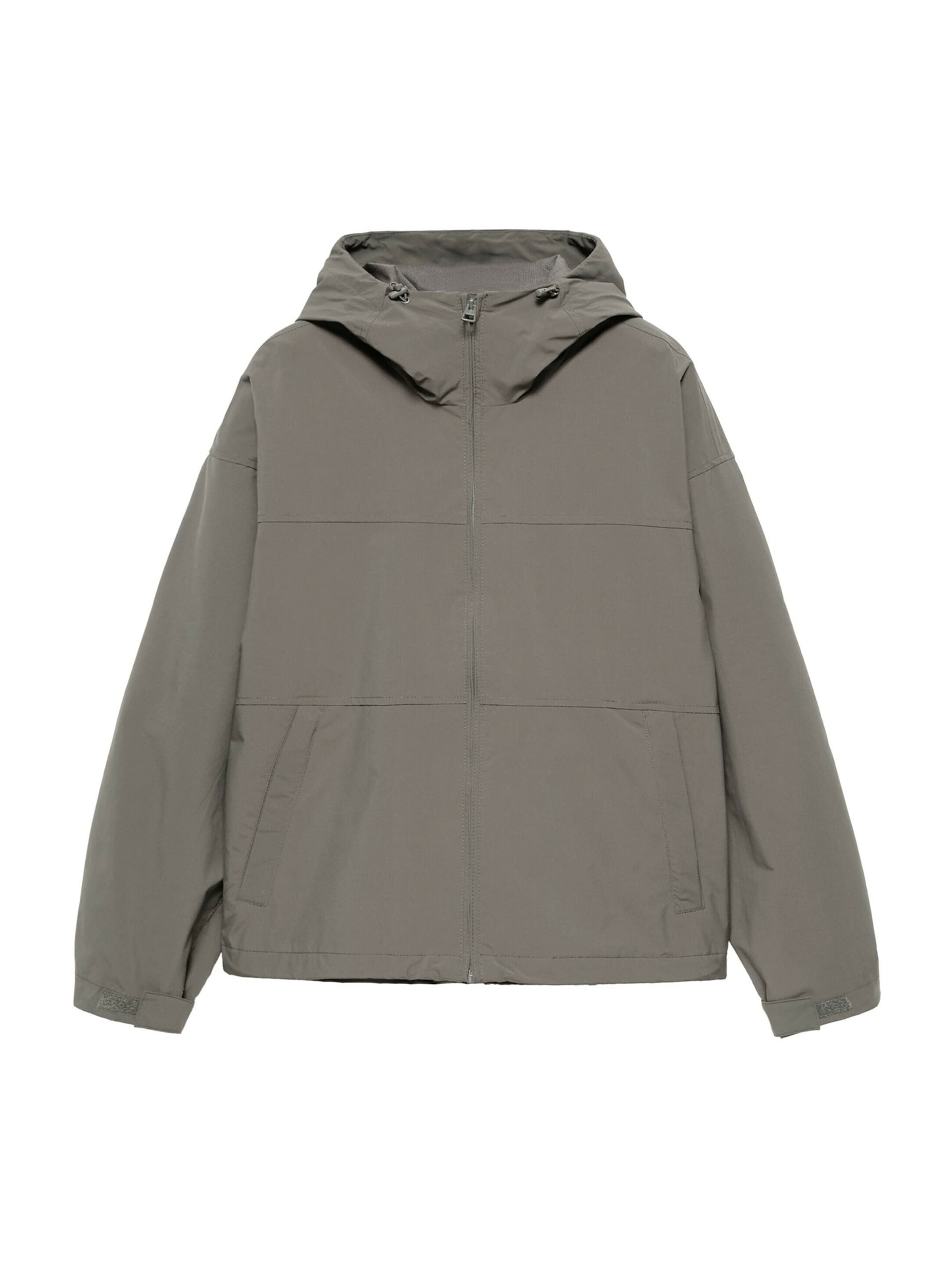 Pull&Bear Prehodna jakna v velikosti XS  | temno siva barva, Prikaz izdelka