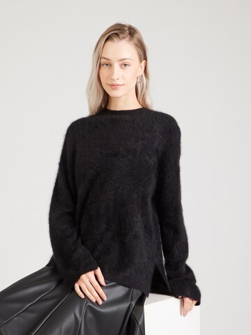 AllSaints Pulóver 'REBEL' - fekete: elől