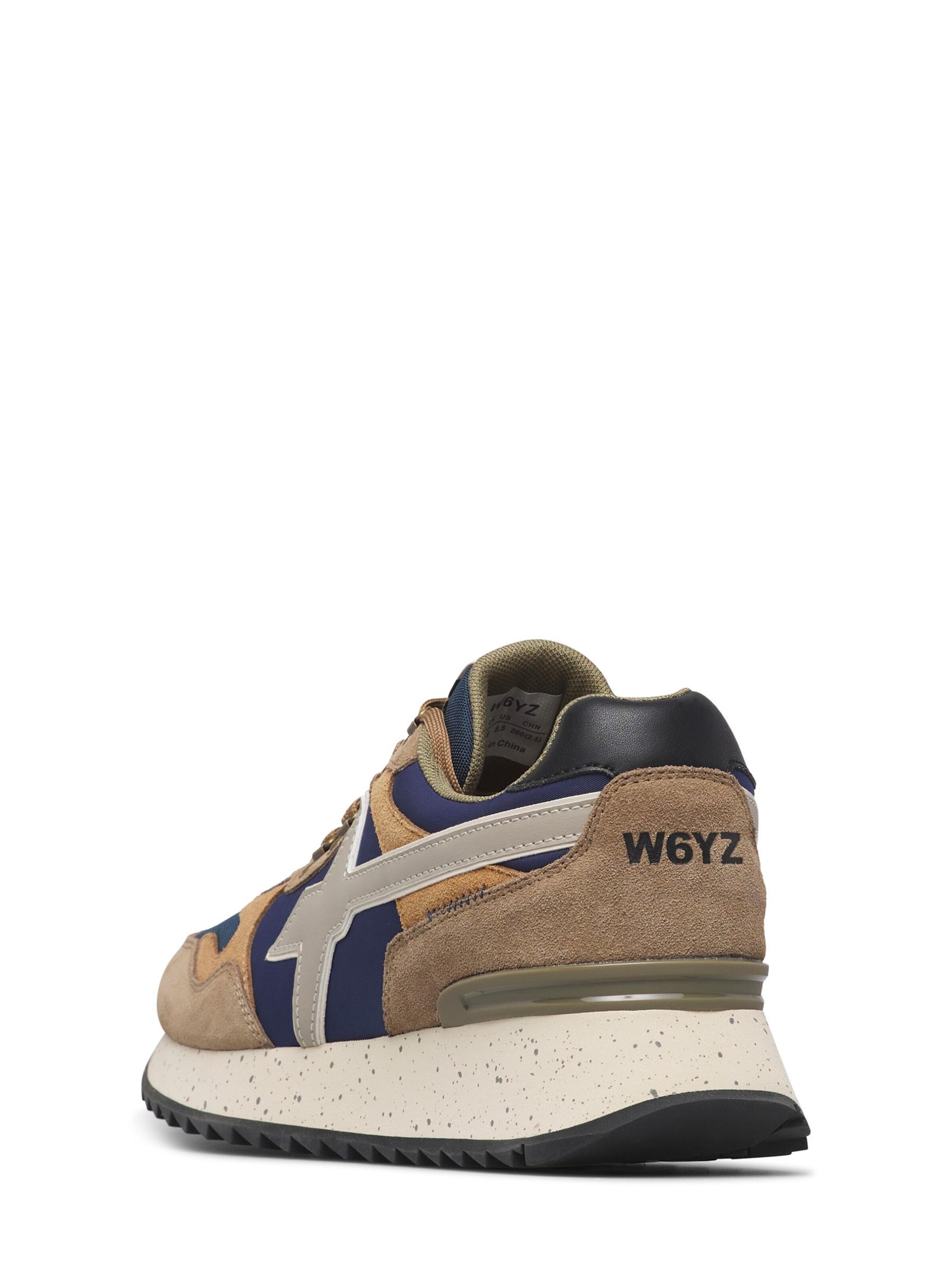 W6YZ Sneakers laag 'YAK-M.' in Bruin