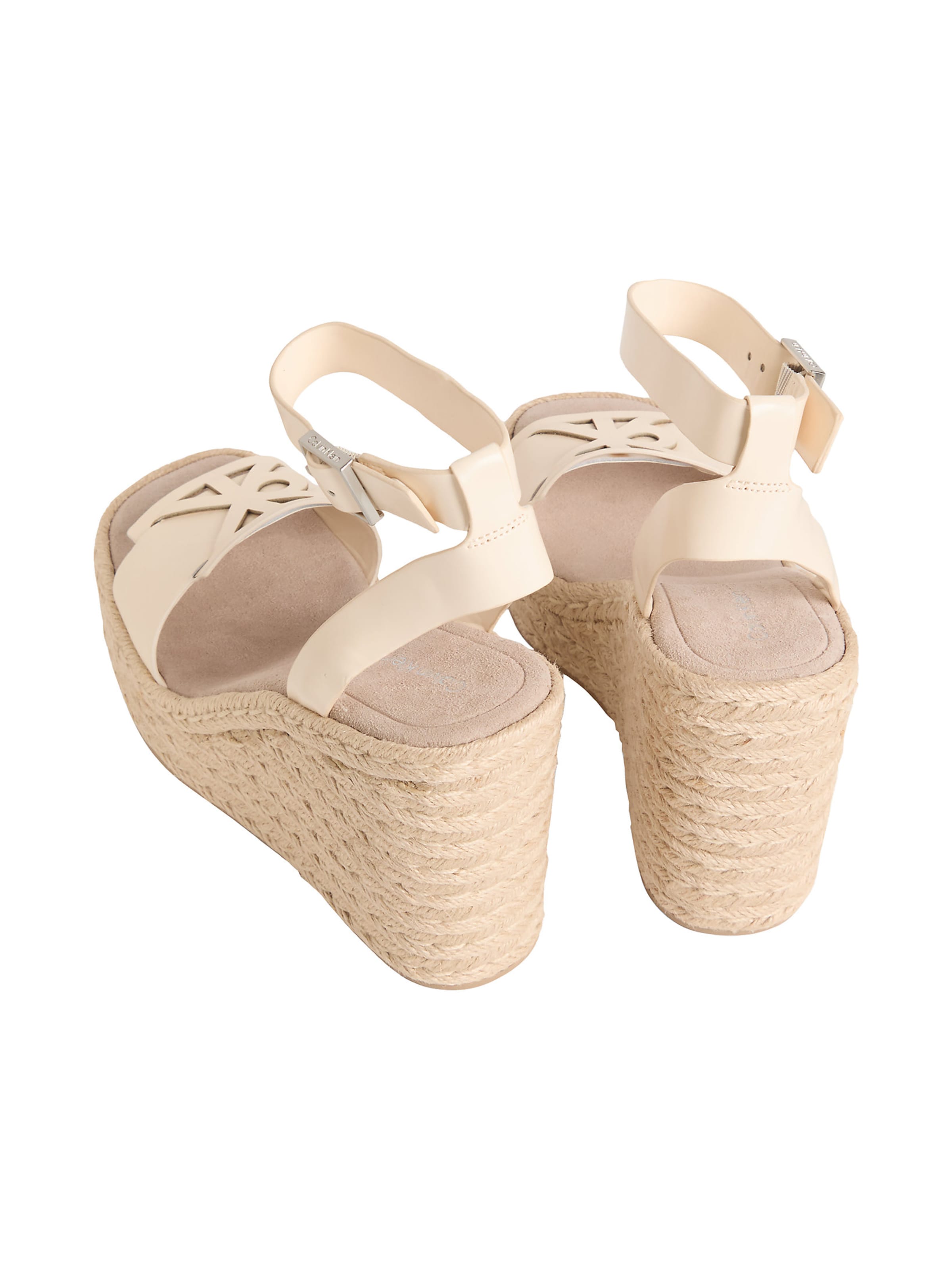 Calvin Klein Sandale 'Elisabeth' in Beige