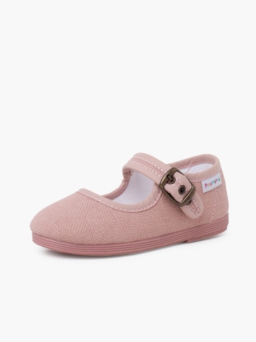 Ballerines Pisamonas en rose : devant