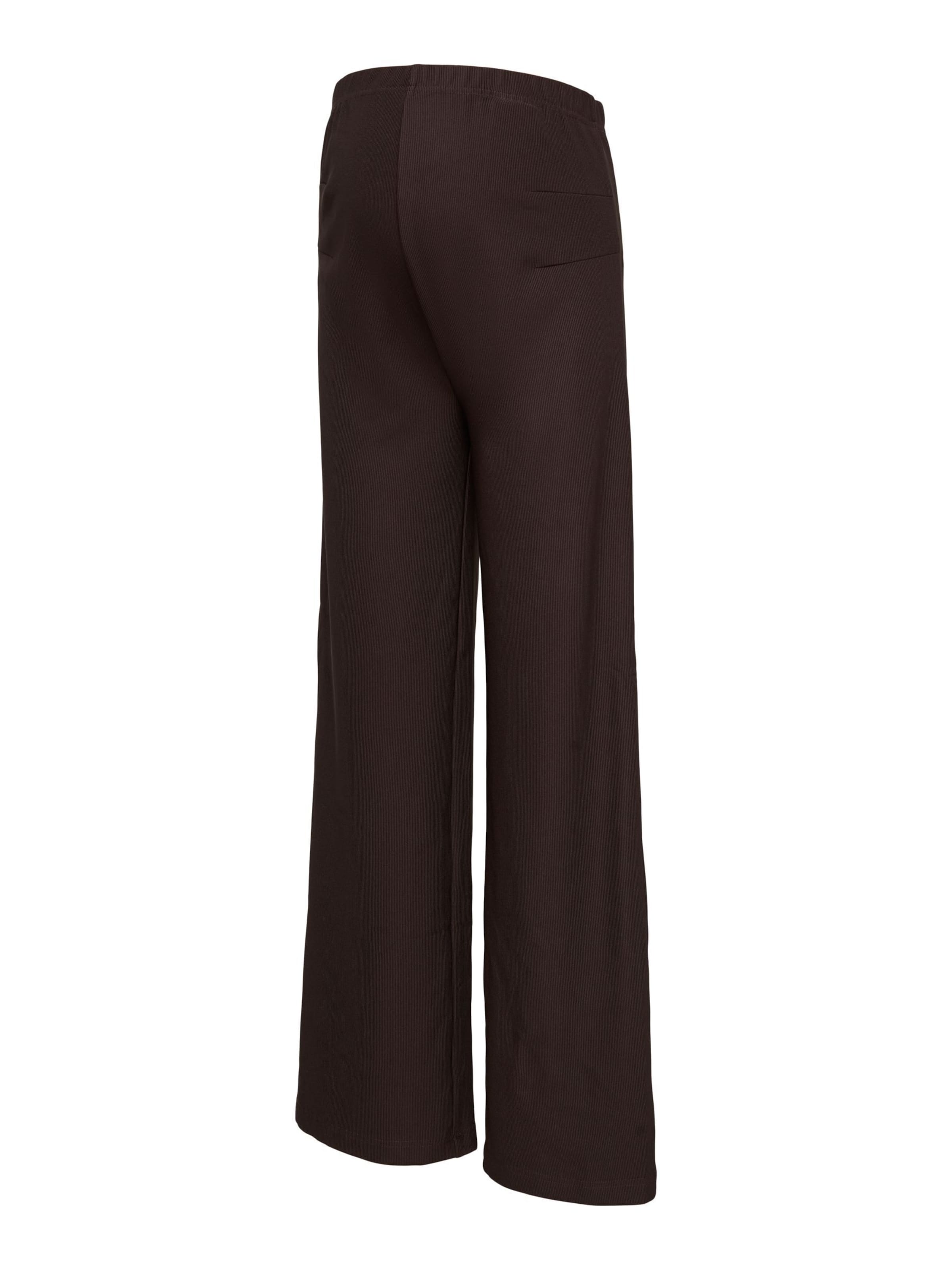 Pantaloni in 34 MAMALICIOUS di colore marrone scuro, Visualizzazione prodotti
