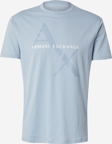 ARMANI EXCHANGE Shirt in Blue: front