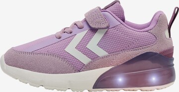 Hummel Sneakers in Lila: voorkant