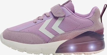 Hummel Sneakers in Purple: front