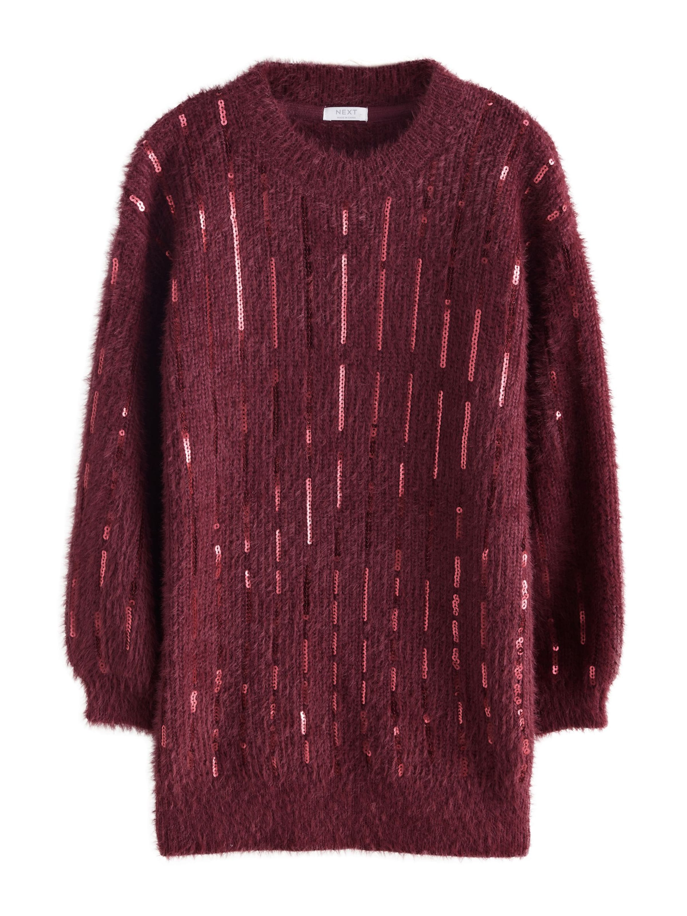 Abito di Next in rosso: frontale