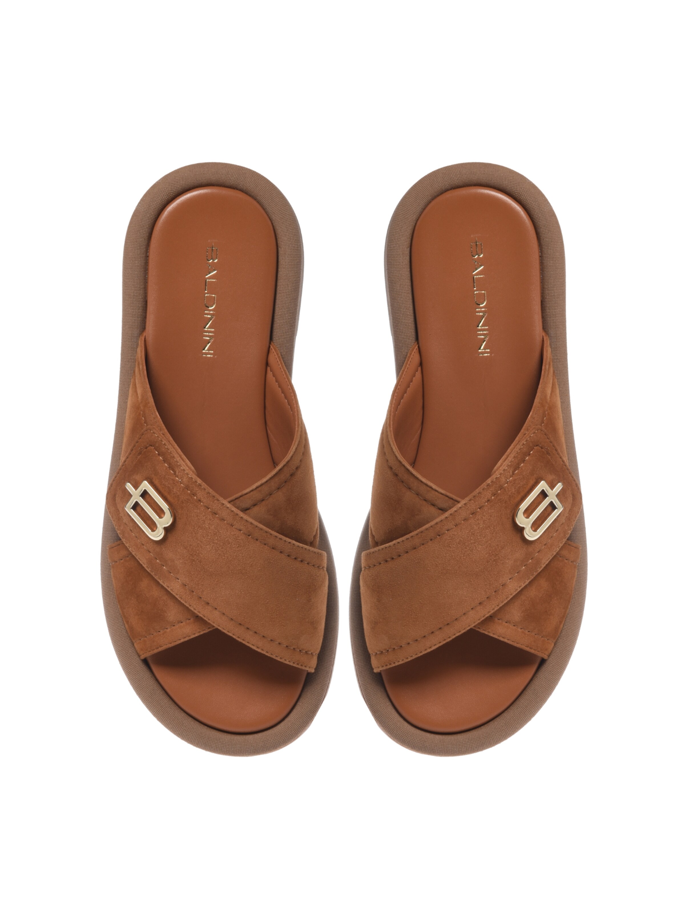 BALDININI Mules in Brown
