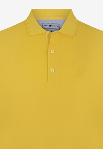 T-Shirt 'Ken' DENIM CULTURE en jaune