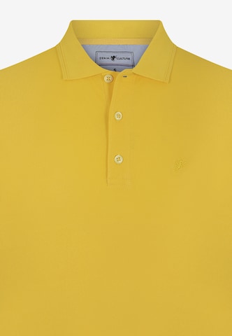 DENIM CULTURE Tričko 'Ken' – žlutá