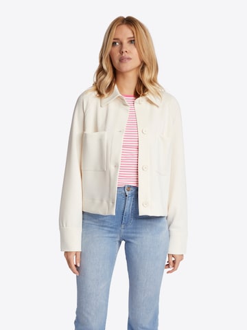 Rich & Royal Between-Season Jacket in White: front