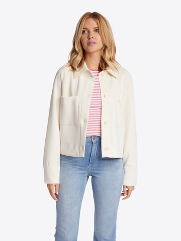 Rich & Royal Between-season jacket in White: front