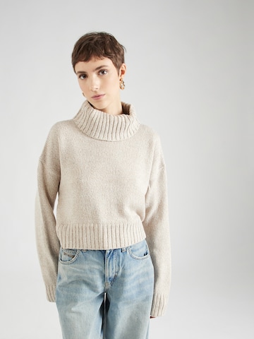 Pull-over BRAVE SOUL en beige : devant